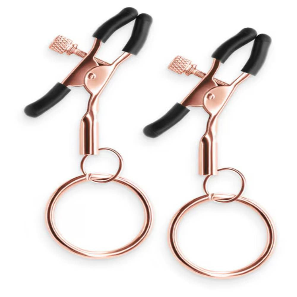 NS Novelties Bound Womens Nipple Clamps C2 - Nipple and Clit Clamps