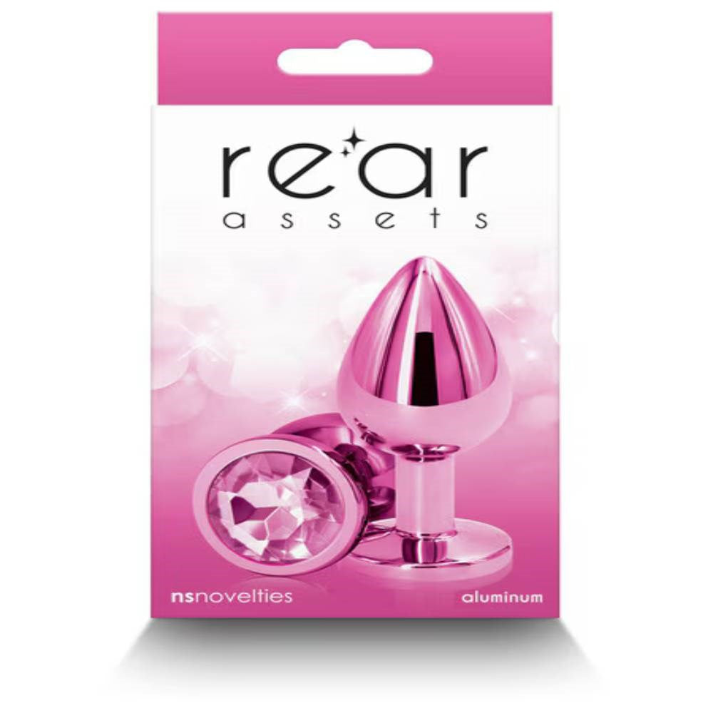 NS Novelties Rear Assets Medium Anal Plug - - Butt Plugs