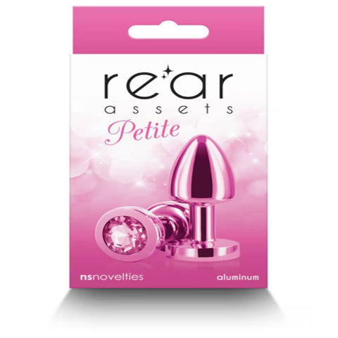 NS Novelties Rear Assets Petite Chrome Plated Butt Plug - Butt Plugs