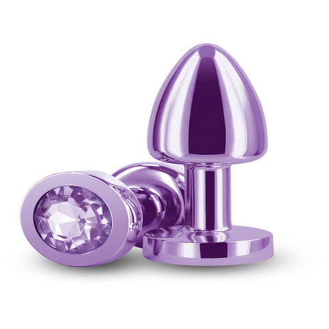NS Novelties Rear Assets Petite Chrome Plated Butt Plug - Butt Plugs