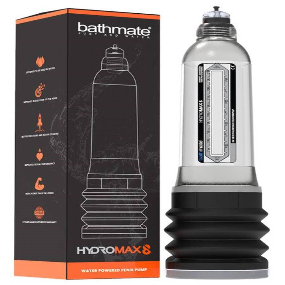 Bathmate Hydromax8 Mens Penis Enlargement Pump - - Penis Pumps And Stretchers