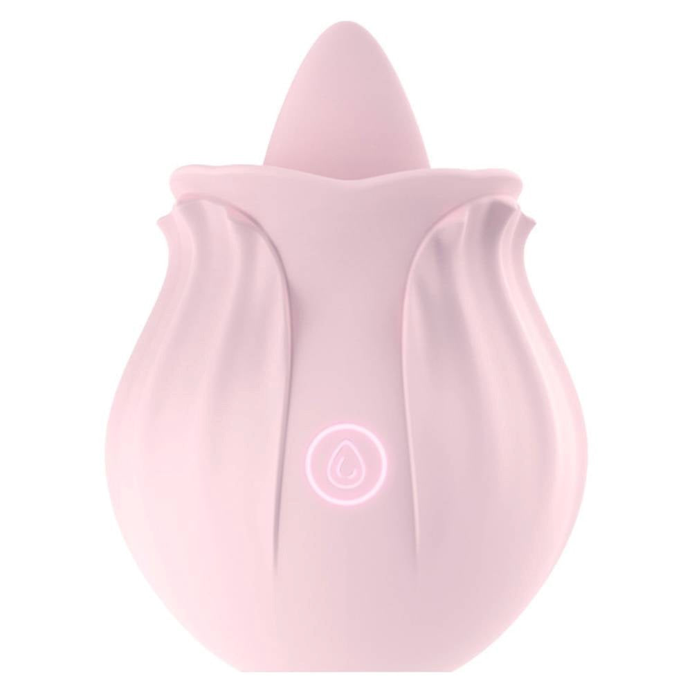 BDStyle 7 Functions Flower Tongue Vibrator - - Finger and Tongue Vibrators