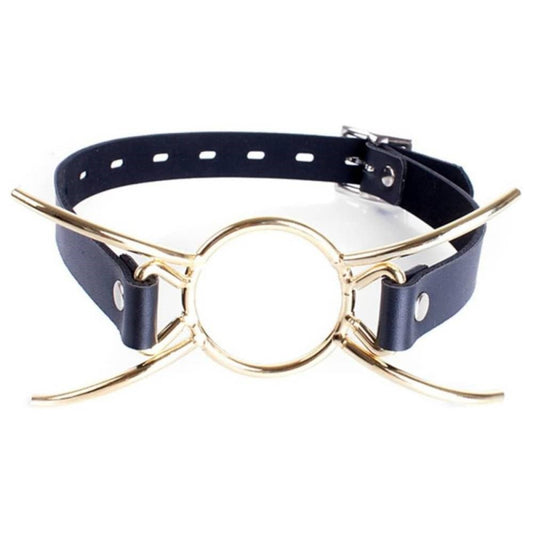BDStyle Open Mouth BDSM Play Lockable Spider Gag - Bondage Gags and Bits