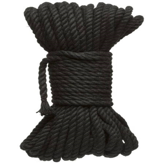 Kink Merci Bind and Tie 6mm Hemp Bondage Play Rope 50 Feet - Cuffs and Restraints
