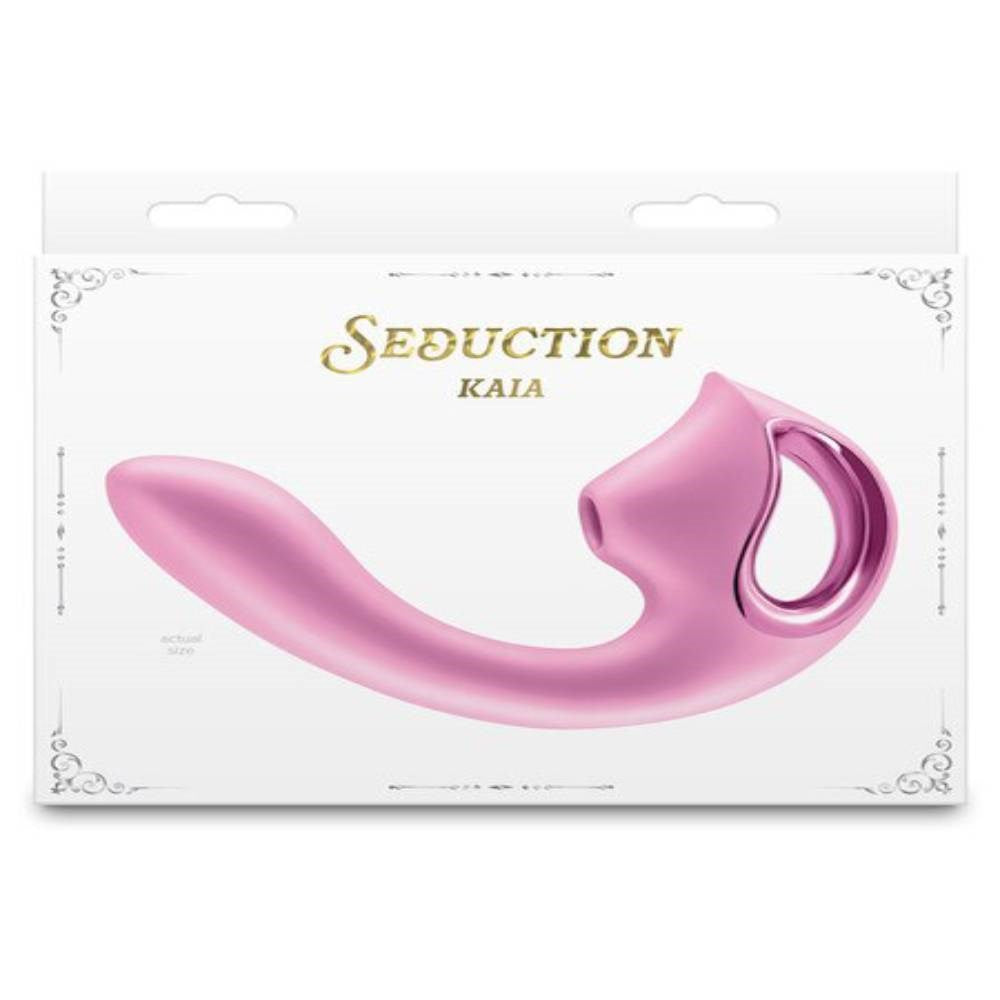 NS Novelties Seduction Kaia Metallic G-Spot Vibrator - G-Spot Vibrators
