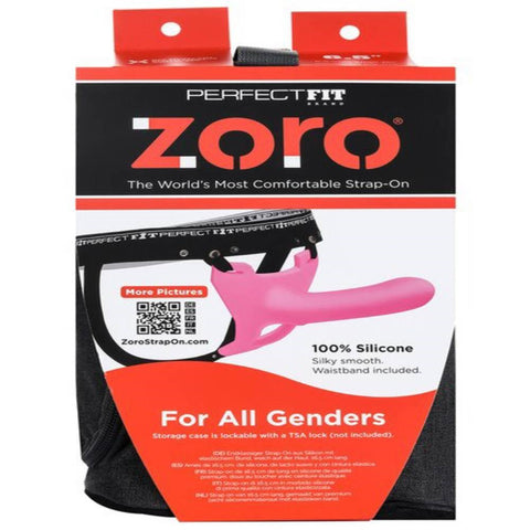 Perfect Fit Zoro 6.5 inches Strap-On with Case - Strap On Sextoys