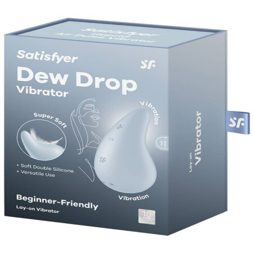Satisfyer Dew Drop 12 Functions Intense Clitoral Stimulator - Clit Ticklers and Pulsators