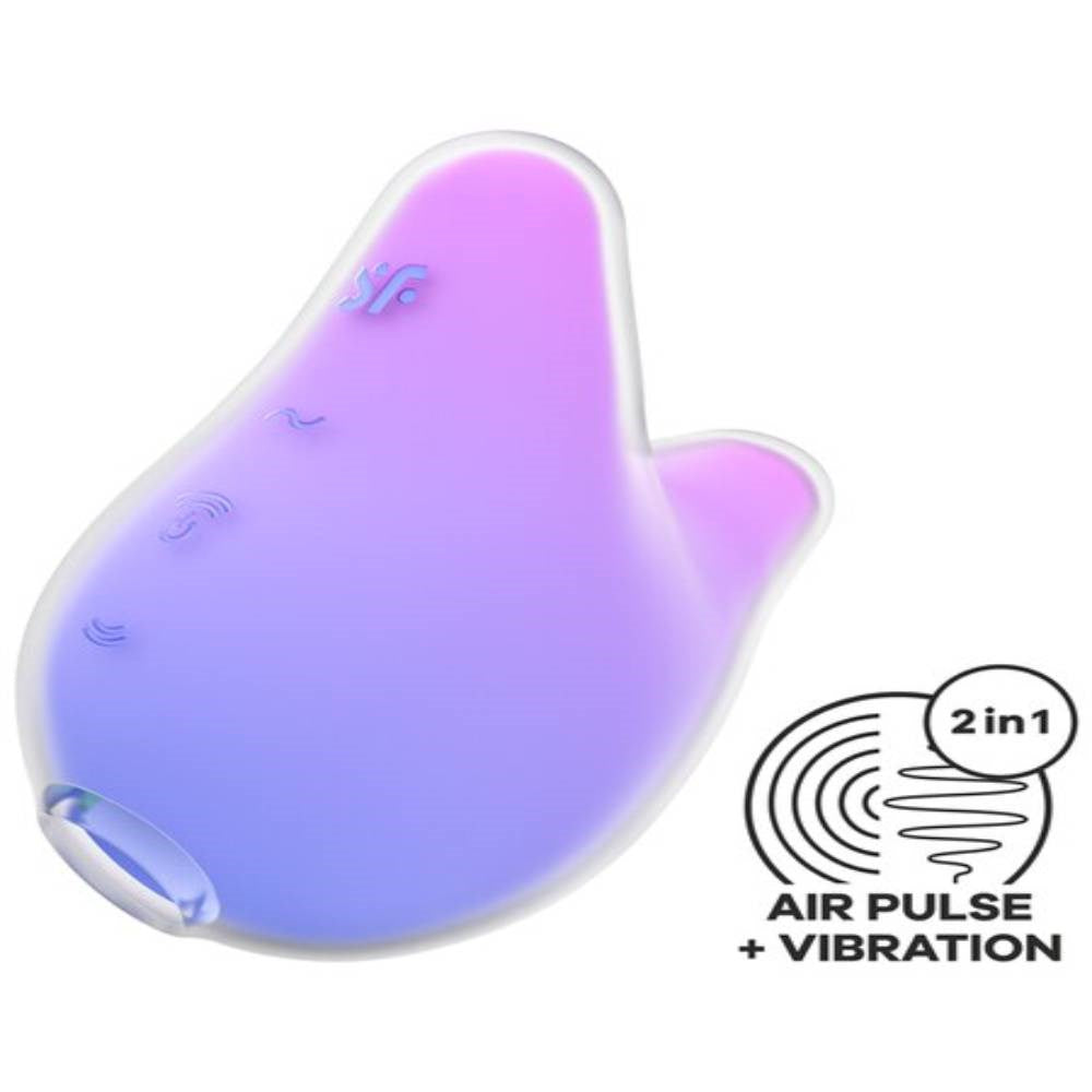 Satisfyer Mermaid USB Rechargeable Clitoral Vibrator - Clit Ticklers and Pulsators