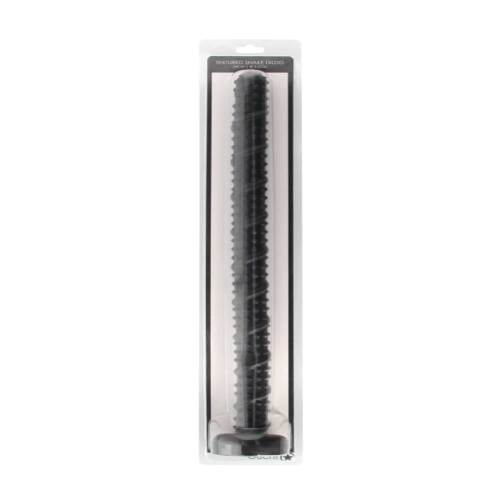 Shots Toys Ass Textured Snake Dildo - Anal Dildos