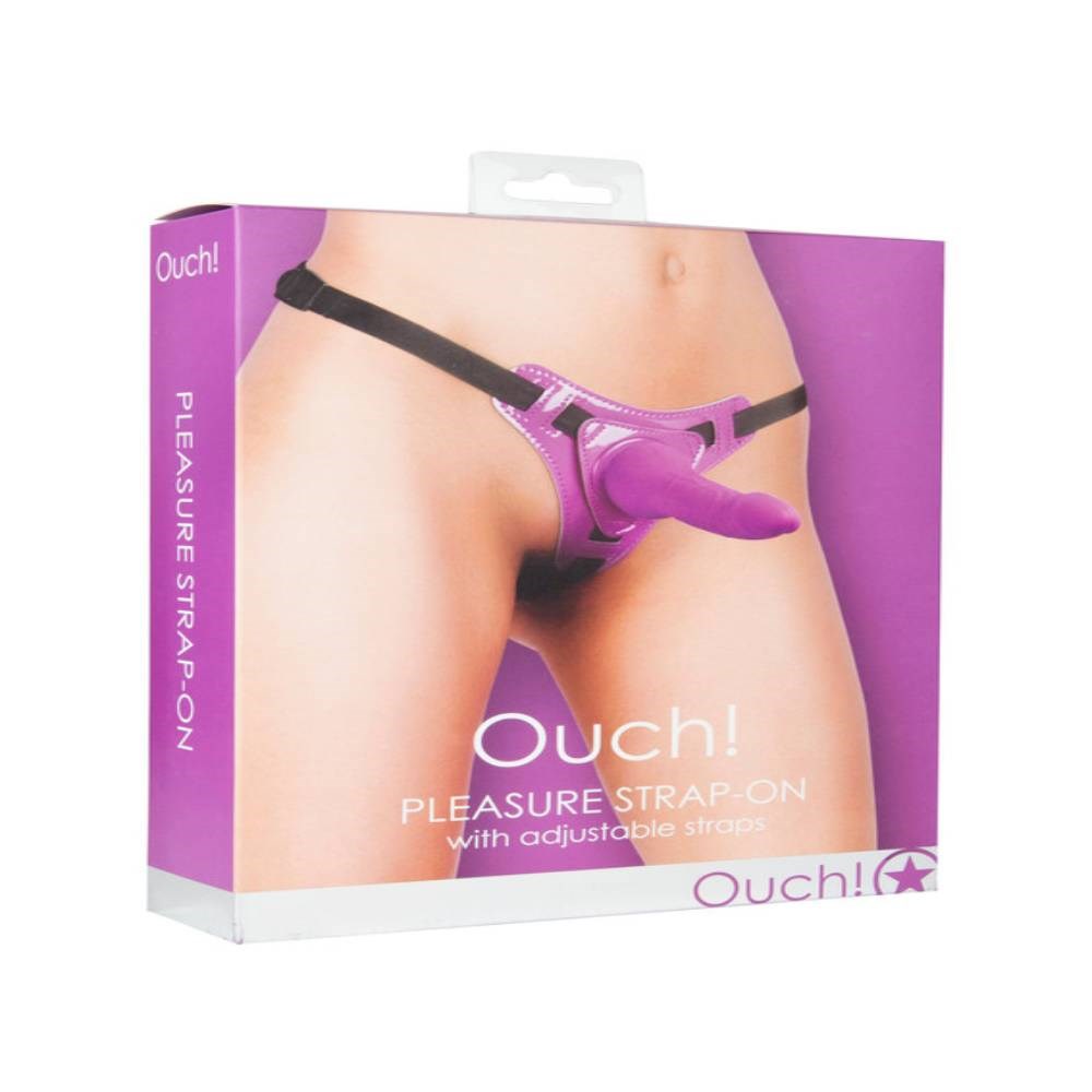 Shots Toys Pleasure Strap-On 5.7 Inch Dildo - Strap On Sextoys