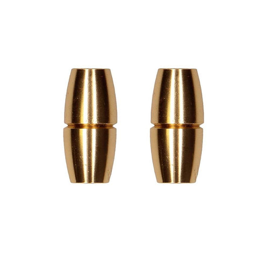 Shots Toys Sensual Cylinder Magnetic Nipple Clamps - Nipple and Clit Clamps