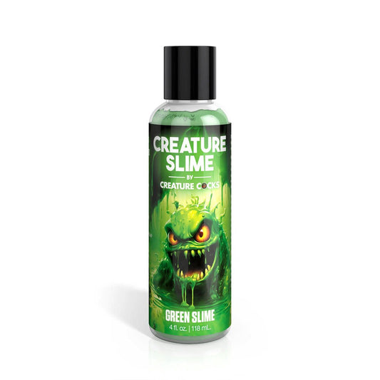 XR Brands Creature Slime by Creature Cocks Green Slime Water Based Lubricant - Water Based Lubes