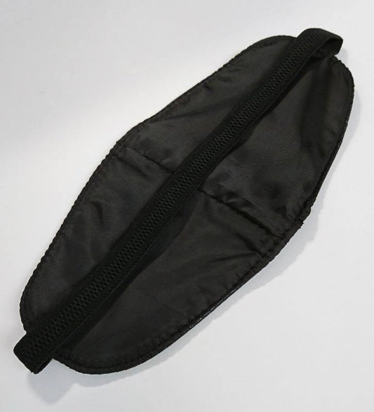 BDStyle Sphere Wide Leather Blindfold - Masks And Blindfolds