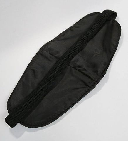 BDStyle Sphere Wide Leather Blindfold - Masks And Blindfolds