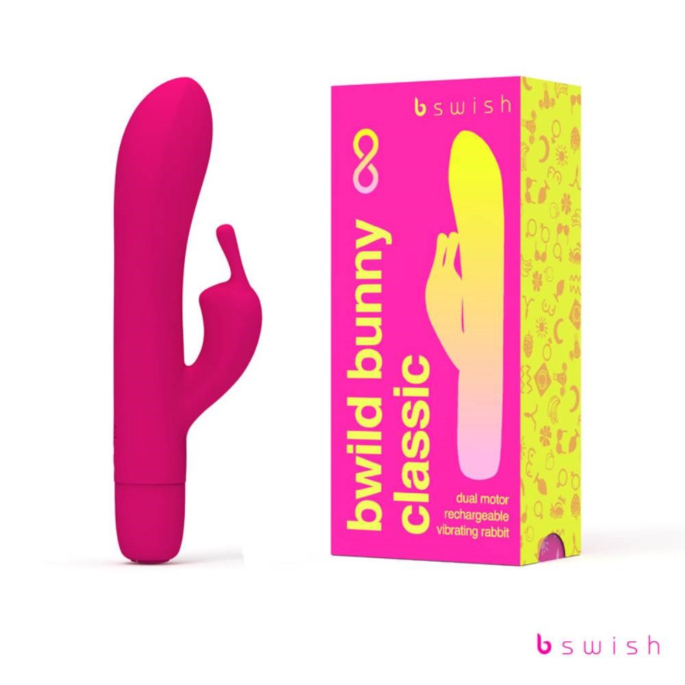 B Swish Bwild Classic Bunny Infinite 15.2 cm USB Rechargeable Rabbit Vibrator - Rabbit Vibrators