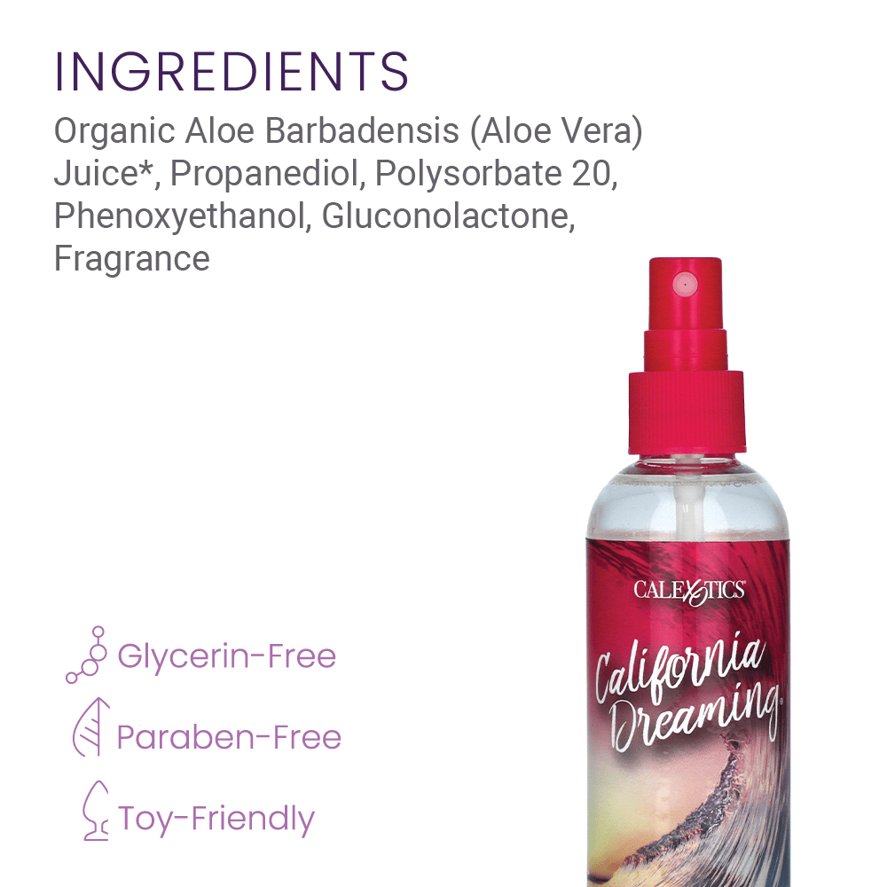California Dreaming Summer Breeze Toy Cleaner 4 Oz - - Adult Toy Cleaner