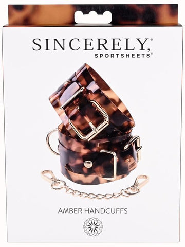 Sportsheets Amber Hand Cuffs - Cuffs and Restraints