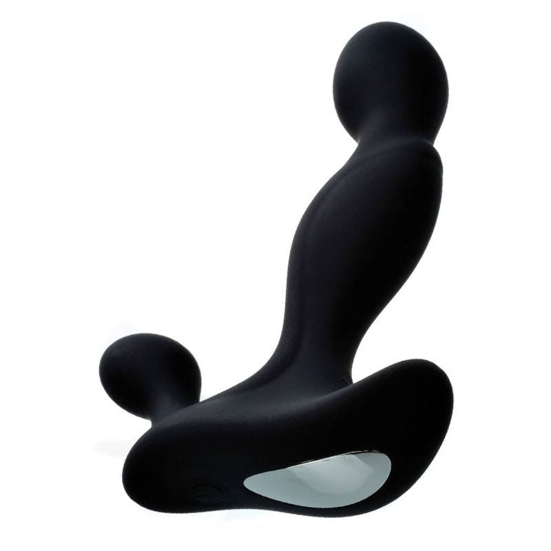 Adam and Eve Adam's Vibrating Triple Prostate Massager Black - Prostate Toys
