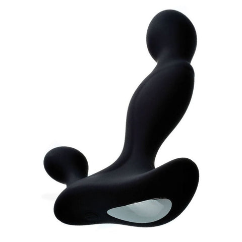 Adam and Eve Adam's Vibrating Triple Prostate Massager Black - Prostate Toys