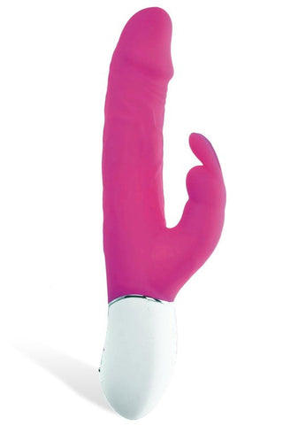 Adam and Eve Eve's Realistic Rabbit USB Rechargeable Rabbit Massager Pink - Rabbit Vibrators