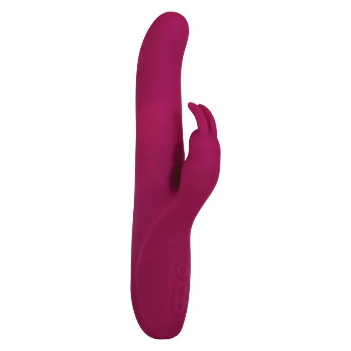 Adam and Eve Eve's Twirling Thrusting Rabbit Vibrator Purple - Rabbit Vibrators