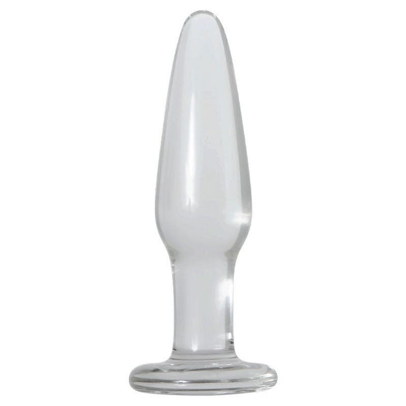 Adam and Eve Glass Anal Training Trio Butt Plugs Set of 3 Sizes Clear - Butt Plugs