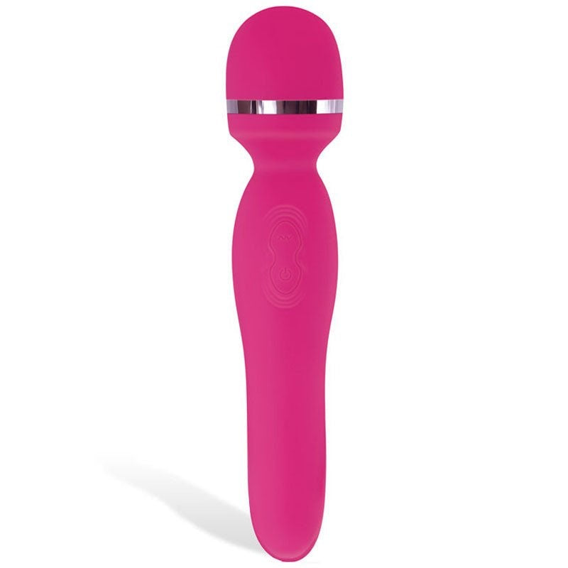Adam and Eve Intimate Curves USB Rechargeable Vibrating Body Wand Pink - - Body Wands