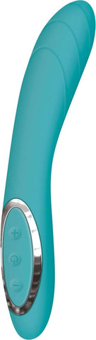 Adam and Eve The G Gasm Curve G Spot Vibrator Aqua - G-Spot Vibrators