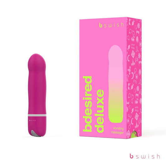 B Swish Bdesired Deluxe G Spot Massager Rose - G-Spot Vibrators