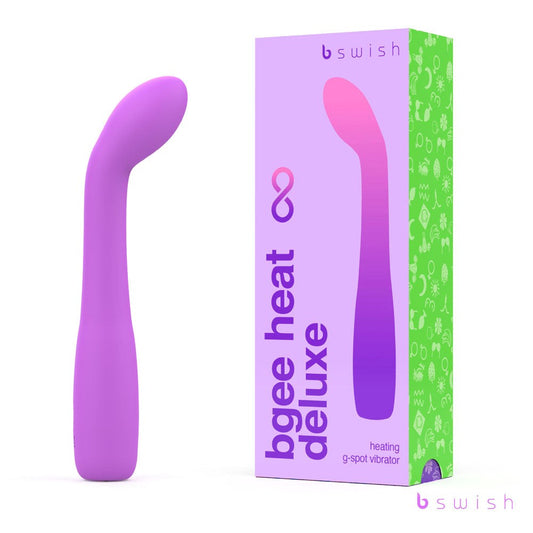 B Swish Bgee Heat Infinite Deluxe Rechargeable G Spot Vibrator Sweet Lavender - G-Spot Vibrators