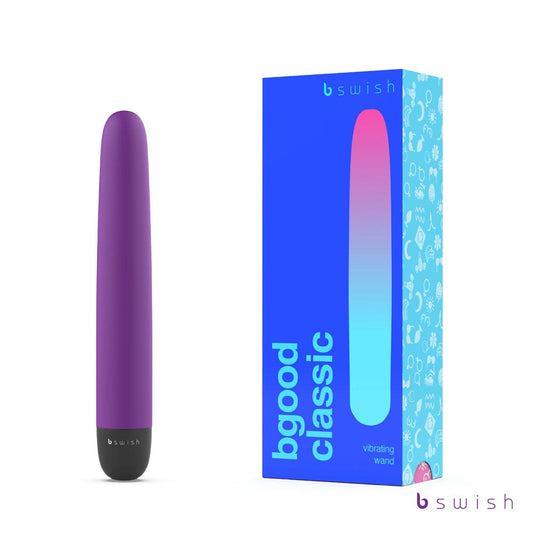 B Swish Bgood Classic Bullet Vibrator Purple - Bullet Vibrators