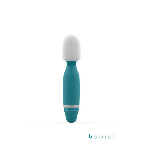 B Swish Bthrilled Classic Vibrating Body Wand Massager Jade - Body Wands