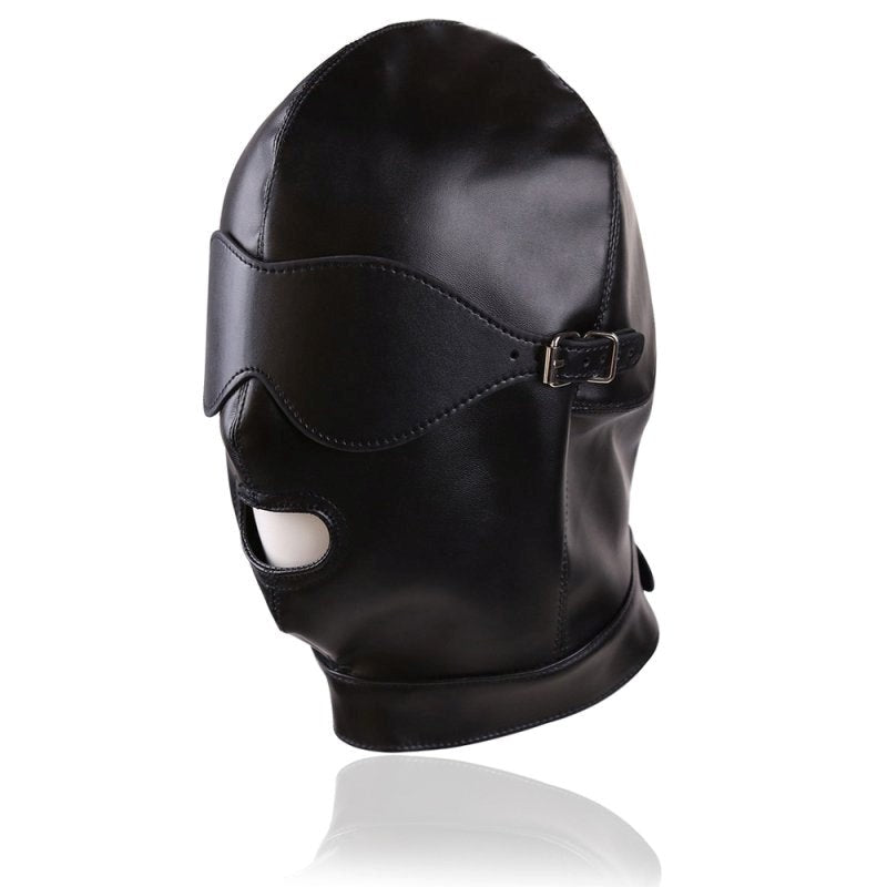 BDStyle BDSM Play Full Mask Eyes & Mouth Detachable - - Blindfolds And Masks