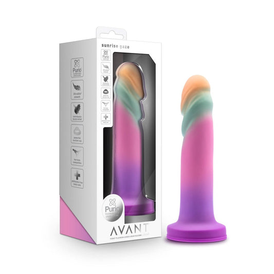 Blush Novelties Avant Sunrise Gaze Sherbet Realistic Dildo 19cm - Realistic Dildos