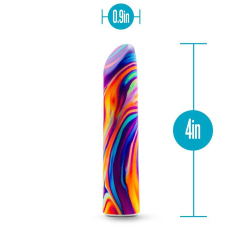 Blush Novelties Limited Addiction Psyche Power Vibe USB Rechargeable Bullet Rainbow - Bullet Vibrators