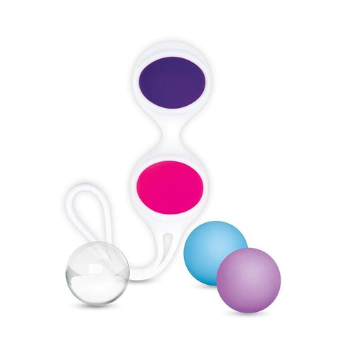 Bodywand Squeeze Mix & Match Coloured Weighted Kegel Balls Set - Love Eggs and Kegel Exercisers