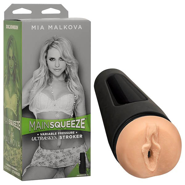 Doc Johnson Main Squeeze Mia Malkova Pussy Stroker - Masturbators and Strokers