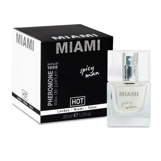 Hot Production Hot Pheromone Miami Spicy Man Sex Pheromone Cologne for Men 30ml - Sex Pheromones and Perfumes