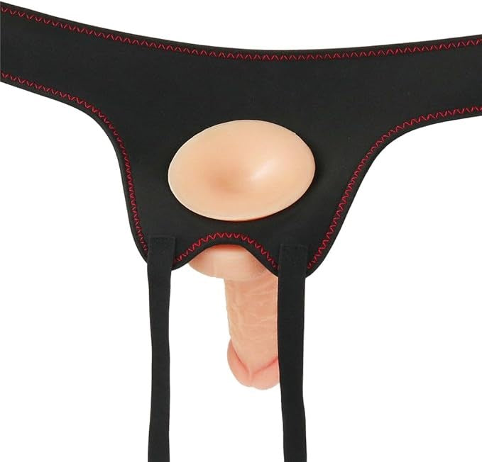 Lovetoy Ingen Easy Strap-On Dildo Set Flesh 17.8cm - Strap On Sextoys