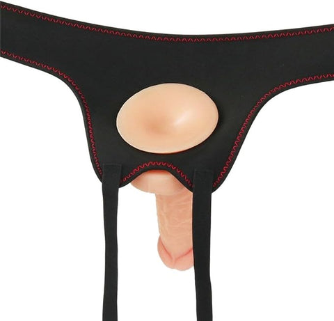 Lovetoy Ingen Easy Strap-On Dildo Set Flesh 17.8cm - Strap On Sextoys