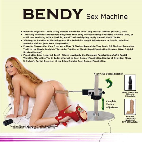 Myworld Bendy Mains Powered Sex Machine - Sex Machines