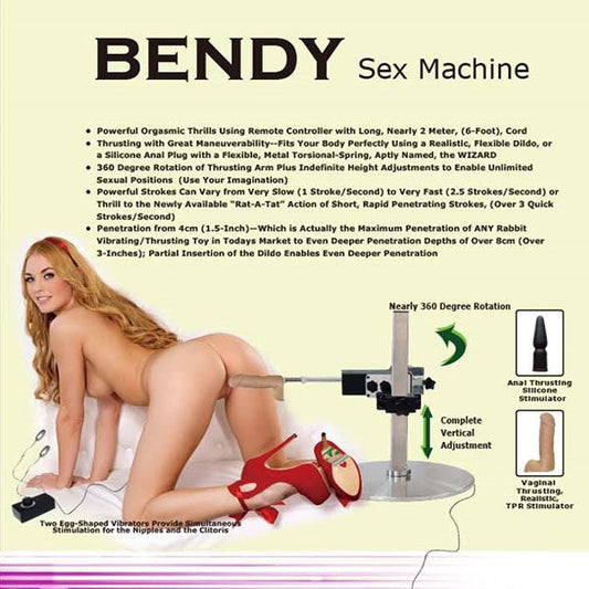 Myworld Bendy Mains Powered Sex Machine - Sex Machines
