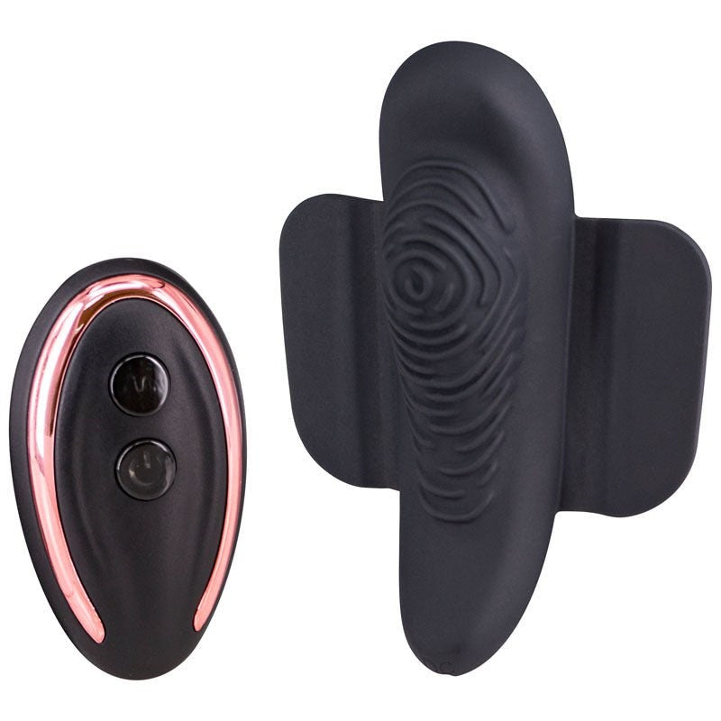 Seven Creations Secret USB Rechargeable Remote Controlled Panty Vibrator Black - Remote Control Vibrators