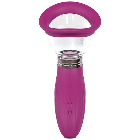 Shots Toys PUMPED Delightful Auto USB Rechargeable Ladies Pump Pink - Pussy And Clit Toys