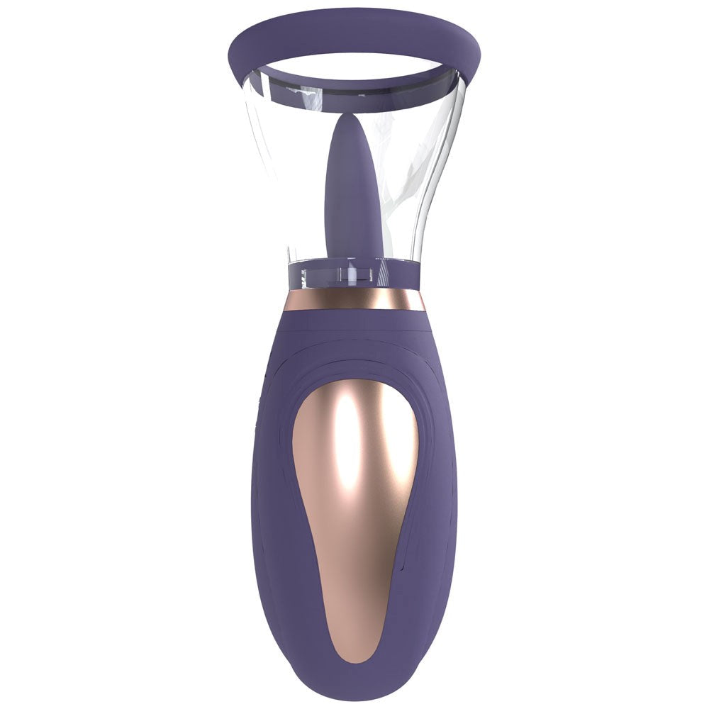 Shots Toys PUMPED Enhance Auto Vulva & Brest USB Rechargeable Ladies Pump Purple - - Pussy And Clit Toys