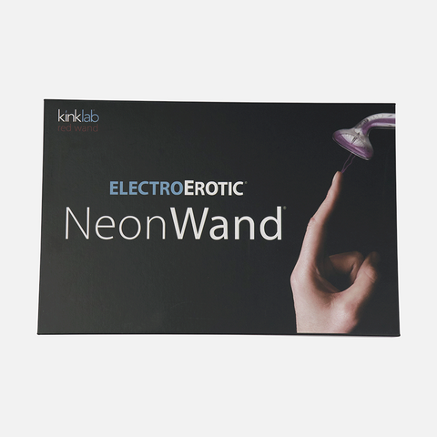 The Stockroom KinkLab Neon Wand 5 Piece Electrosex Kit Red - Electro Sex