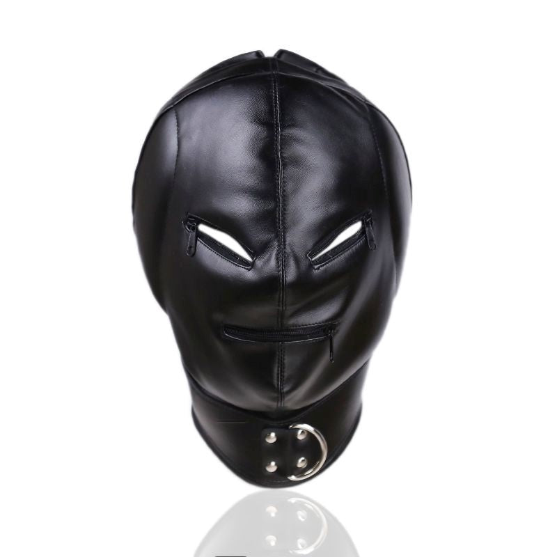 BDStyle BDSM Play Zipper Hood With Thicker Ear - - Bondage Hoods