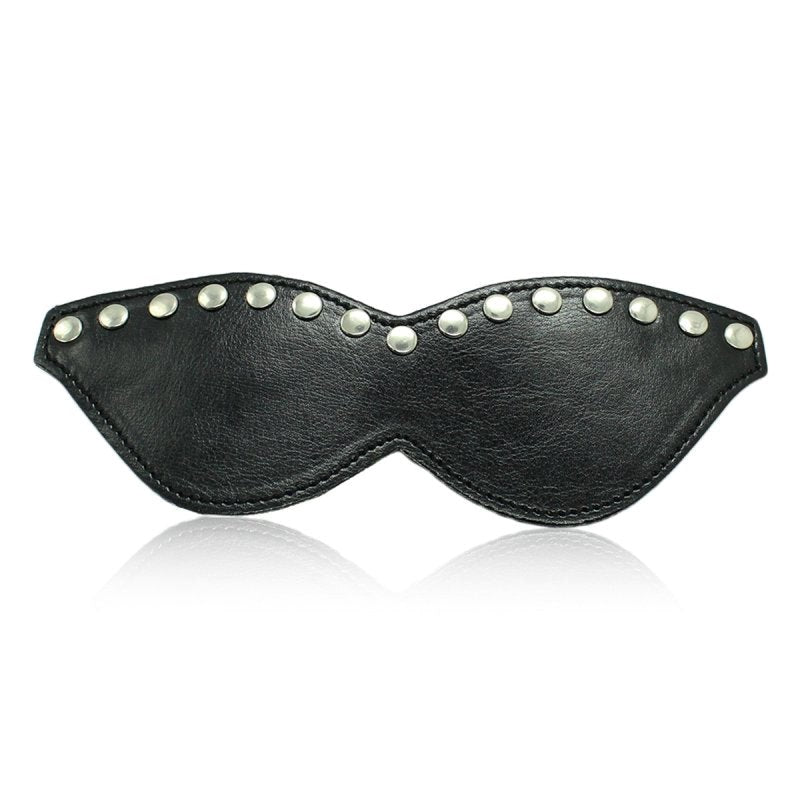 BDStyle Black Leather Blindfold Mask - - Blindfolds And Masks