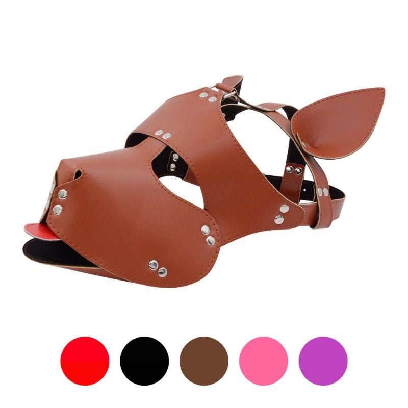 BDStyle Mad Pup BDSM Play Hood - - Bondage Hoods