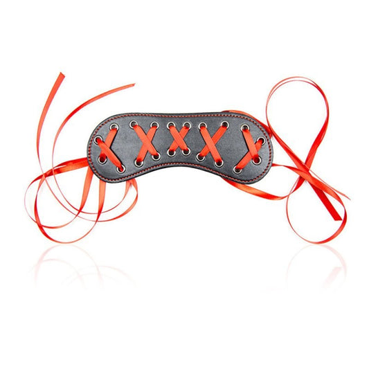 BDStyle Shoelaces Style Blindfold - Blindfolds And Masks